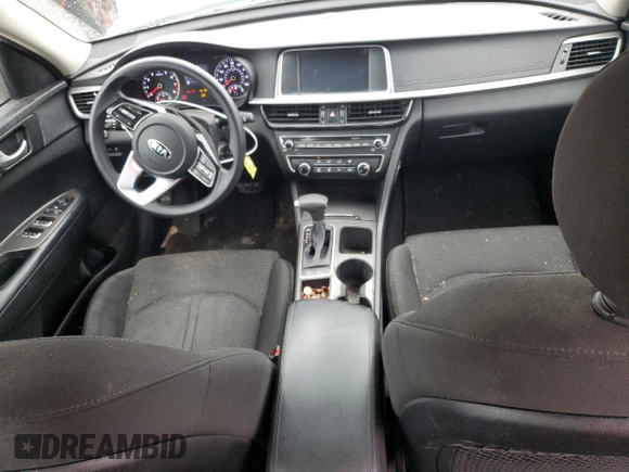 2019 Kia Optima LX with VIN 5XXGT4L35KG331970, listed as a Copart auction lot 42779885 with 121,915 mi miles and Salvage Title. Bid and sale history available at carsss.com. Image 8.