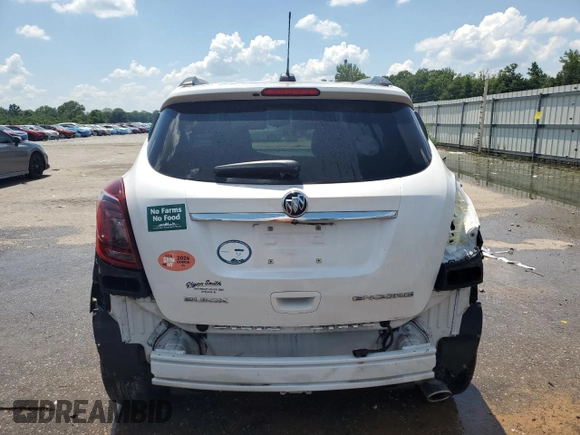 2017 Buick Encore Preferred z VIN KL4CJASB7HB209793, wystawiony jako Copart lot #61852065 z przebiegiem 72 422 mil mil oraz Szkoda całkowita • Salvage title. Historia ofert i sprzedaży dostępna na DreamBid. Obrazek 6.