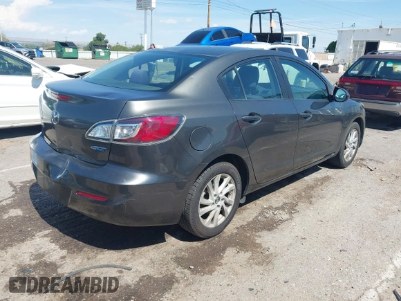 2013 Mazda 3 i Touring with VIN JM1BL1V76D1791503, listed as a IAAI auction lot 42765767 with 106,205 mi miles and . Bid and sale history available at DreamBid. Image 4.