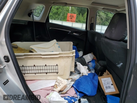 2016 Honda Fit EX with VIN JHMGK5H78GX013005, listed as a Copart auction lot 58396115 with 157,342 mi miles and Salvage title. Bid and sale history available at DreamBid. Image 10.
