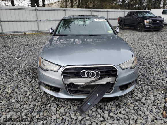 2013 Audi A6 3.0T Premium Plus with VIN WAUGGAFC7DN015375, listed as a Copart auction lot 52260285 with 131,714 mi miles and Clean Title. Bid and sale history available at carsss.com. Image 5.