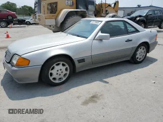 1991 Mercedes-Benz 300 with VIN WDBFA61E1MF022918, listed as a Copart auction lot 59778685 with 262,144 mi miles and Salvage title. Bid and sale history available at DreamBid. Image 1.