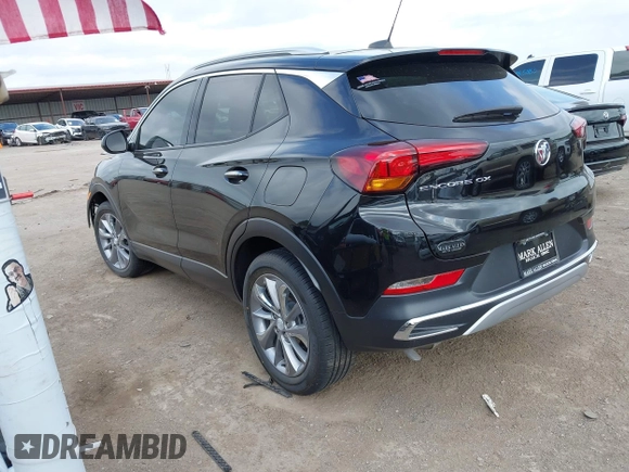 2023 Buick Encore GX Essence with VIN KL4MMFSL0PB077301, listed as a IAAI auction lot 42061187 with 4,178 mi miles and . Bid and sale history available at DreamBid. Image 3.