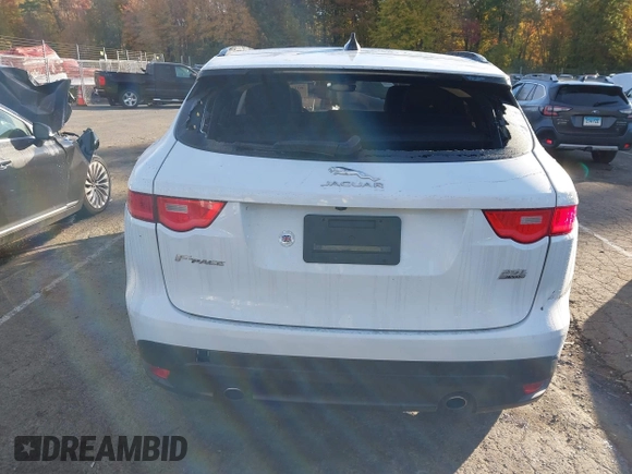 2020 Jaguar F-Pace 25t Checkered Flag Edition with VIN SADCP2FX8LA641778, listed as a IAAI auction lot 40584435 with 53,823 mi miles and . Bid and sale history available at DreamBid. Image 15.