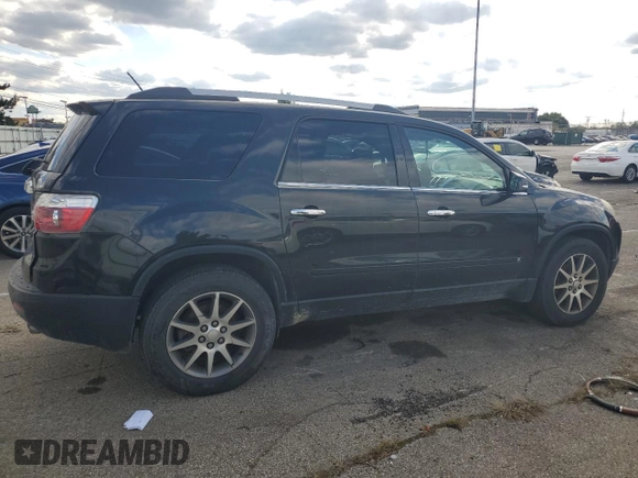 2010 GMC Acadia SLT2 with VIN 1GKLVNED0AJ123076, listed as a Copart auction lot 71472423 with 168,621 mi miles and Salvage Title. Bid and sale history available at DreamBid. Image 3.