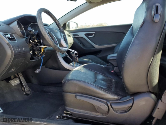 2013 Hyundai Elantra Coupe GS PZEV with VIN KMHDH6AE1DU001580, listed as a Copart auction lot 83055824 with 134,921 mi miles and Salvage Title. Bid and sale history available at carsss.com. Image 7.