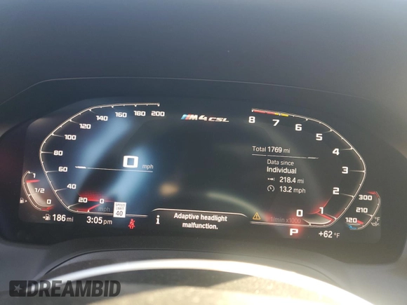 2023 BMW 4 Series z VIN WBS63AZ08PCL32490, wystawiony jako Copart lot #80233944 z przebiegiem 1 769 mil mil oraz Szkoda całkowita • Salvage title. Historia ofert i sprzedaży dostępna na DreamBid. Obrazek 9.