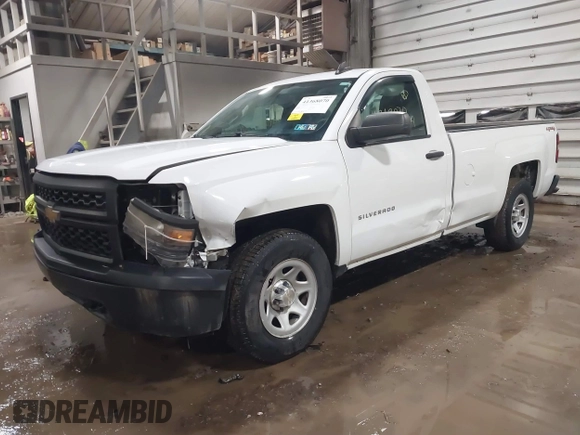 2015 Chevrolet Silverado 1500 Work Truck with VIN 1GCNKPEH9FZ363831, listed as a IAAI auction lot 41368070 with 104,650 mi miles. Bid and sale history available at carsss.com. Image 17.
