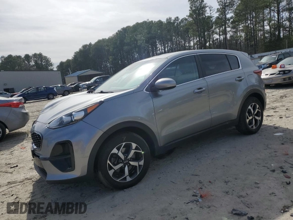 2020 Kia Sportage LX with VIN KNDPM3AC1L7644437, listed as a Copart auction lot 49708905 with 96,928 mi miles and Salvage Title. Bid and sale history available at DreamBid. Image 1.
