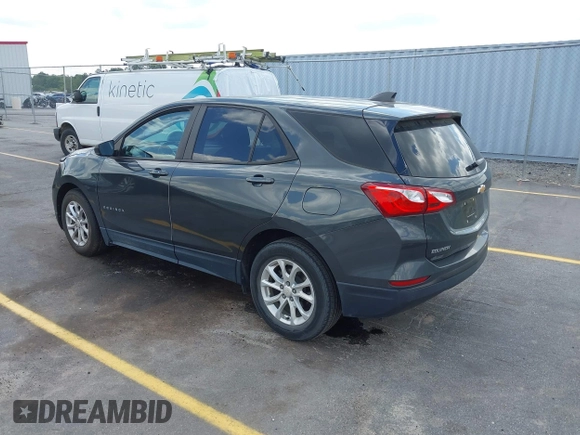 2020 Chevrolet Equinox LS with VIN 3GNAXHEV5LS669386, listed as a IAAI auction lot 41982257 with 65,093 mi miles and . Bid and sale history available at DreamBid. Image 3.