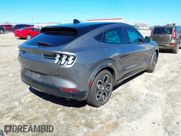 2023 Ford Mustang Mach-E GT with VIN 3FMTK4SE4PMA57053, listed as a IAAI auction lot 41603686 with 16,537 mi miles and . Bid and sale history available at DreamBid. Image 4.
