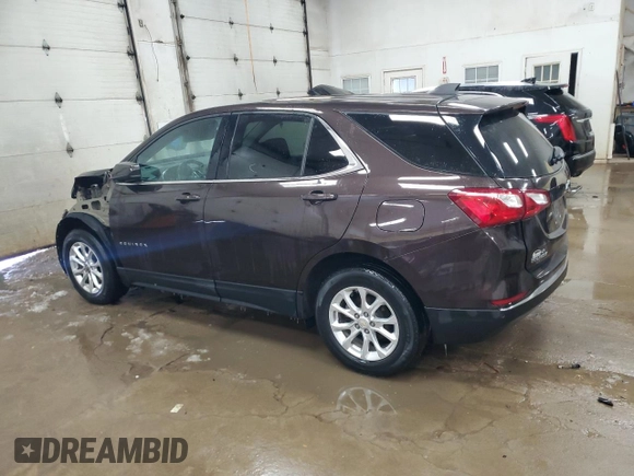 2020 Chevrolet Equinox LT z VIN 2GNAXJEV7L6235671, wystawiony jako Copart lot #45578345 z przebiegiem 73 478 mil mil oraz Nie do naprawy • Non repairable. Historia ofert i sprzedaży dostępna na DreamBid. Obrazek 2.