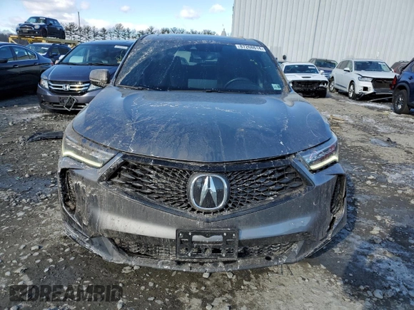 2023 Acura RDX w/A-Spec Package with VIN 5J8TC2H67PL023536, listed as a Copart auction lot 87268614 with 19,972 mi miles and Salvage title. Bid and sale history available at DreamBid. Image 5.