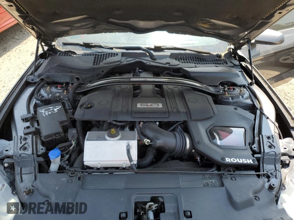 2021 Ford Mustang GT with VIN 1FA6P8CF0M5117502, listed as a Copart auction lot 58995535 with 29,087 mi miles and Salvage title. Bid and sale history available at DreamBid. Image 11.
