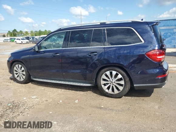 2018 Mercedes-Benz GLS 450 with VIN 4JGDF6EE2JB072018, listed as a Copart auction lot 72327534 with 10,827 mi miles and Non Repairable. Bid and sale history available at DreamBid. Image 2.