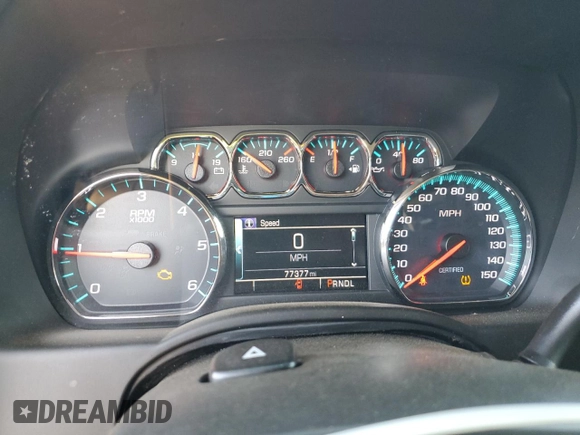 2018 Chevrolet Tahoe Commercial with VIN 1GNSKDEC1JR244967, listed as a Copart auction lot 61610225 with 77,377 mi miles and Clean title. Bid and sale history available at DreamBid. Image 9.