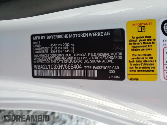2017 BMW M2 z VIN WBA2L1C3XHV666404, wystawiony jako Copart lot #48012095 z przebiegiem 29 080 mil mil oraz Szkoda całkowita • Salvage title. Historia ofert i sprzedaży dostępna na DreamBid. Obrazek 13.
