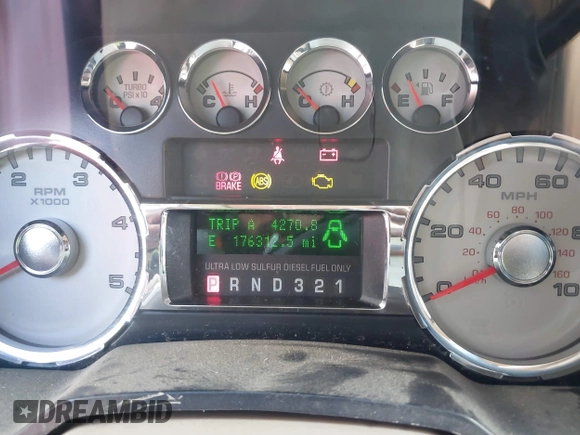 2008 Ford F-250 XL with VIN 1FTSW21R78EB38942, listed as a IAAI auction lot 41914058 with 176,312 mi miles. Bid and sale history available at carsss.com. Image 7.