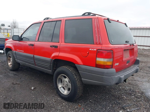 1996 Jeep Grand Cherokee Laredo with VIN 1J4GZ58Y3TC350926, listed as a IAAI auction lot 41224374 with 266,833 mi miles. Bid and sale history available at carsss.com. Image 3.