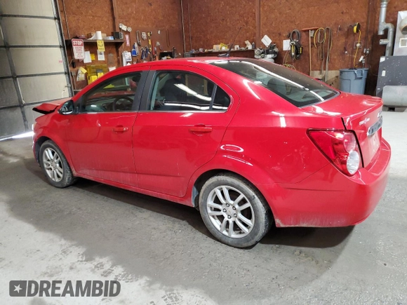 2012 Chevrolet Sonic LT z VIN 1G1JC5SH3C4140111, wystawiony jako Copart lot #57206595 z przebiegiem 126 223 mil mil oraz Szkoda całkowita • Salvage title. Historia ofert i sprzedaży dostępna na DreamBid. Obrazek 2.