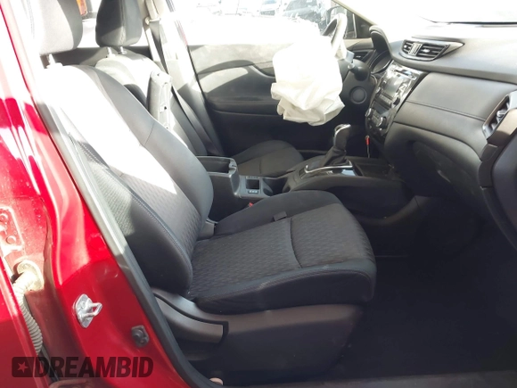 2017 Nissan Rogue SL with VIN JN8AT2MVXHW265390, listed as a IAAI auction lot 41563146 with 104,640 mi miles. Bid and sale history available at carsss.com. Image 5.