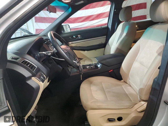 2017 Ford Explorer with VIN 1FM5K8BH6HGD24845, listed as a Copart auction lot 48048355 with 111,764 mi miles and Salvage Title. Bid and sale history available at carsss.com. Image 7.