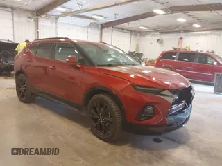 2021 Chevrolet Blazer RS with VIN 3GNKBKRS9MS532114, listed as a IAAI auction lot 42517220 with 59,574 mi miles and . Bid and sale history available at DreamBid. Image 1.