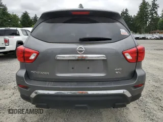 2019 Nissan Pathfinder S with VIN 5N1DR2MM7KC645399, listed as a Copart auction lot 60463925 with 115,053 mi miles and Salvage title. Bid and sale history available at DreamBid. Image 6.