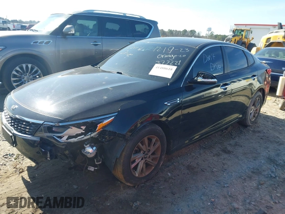 2019 Kia Optima LX with VIN 5XXGT4L37KG377221, listed as a IAAI auction lot 41488618 with 51,336 mi miles. Bid and sale history available at carsss.com. Image 23.