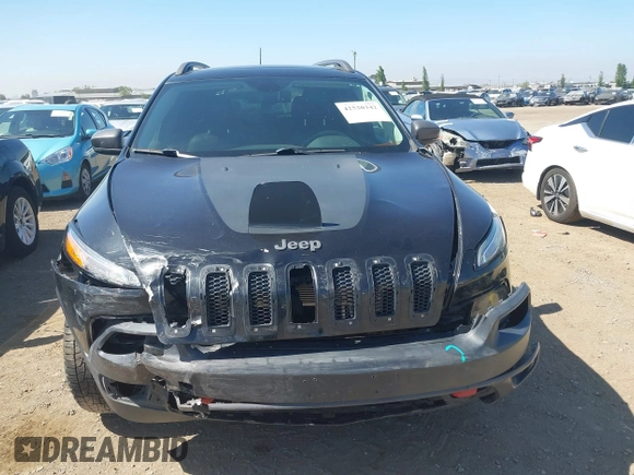 2016 Jeep Cherokee Trailhawk with VIN 1C4PJMBB9GW179051, listed as a IAAI auction lot 42520342 with 100,538 mi miles and . Bid and sale history available at DreamBid. Image 12.