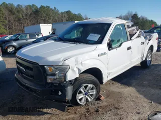 2017 Ford F-150 XL with VIN 1FTEW1EF7HKE40434, listed as a IAAI auction lot 41635157 with 122,338 mi miles. Bid and sale history available at carsss.com. Image 6.