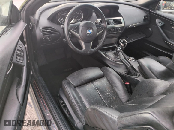 2006 BMW 6 Series 650Ci z VIN WBAEK13406CN72159, wystawiony jako Copart lot #75078214 z przebiegiem Nie podano mil oraz Szkoda całkowita • Salvage title. Historia ofert i sprzedaży dostępna na DreamBid. Obrazek 8.