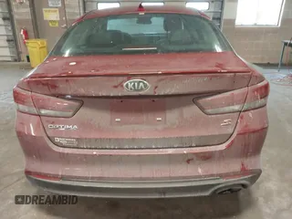 2018 Kia Optima LX with VIN 5XXGT4L34JG225444, listed as a IAAI auction lot 41375282 with 39,265 mi miles. Bid and sale history available at carsss.com. Image 16.