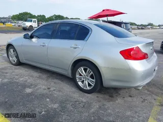 2011 Infiniti G37 Sedan x with VIN JN1CV6AR9BM350269, listed as a IAAI auction lot 41991476 with 127,511 mi miles. Bid and sale history available at carsss.com. Image 3.