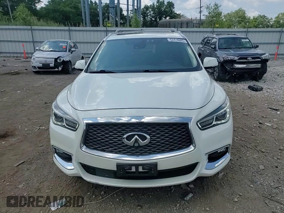 2020 Infiniti QX60 Luxe with VIN 5N1DL0MM9LC540130, listed as a Copart auction lot 62418605 with 62,913 mi miles and Salvage title. Bid and sale history available at DreamBid. Image 14.