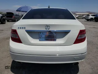 2008 Mercedes-Benz C 300 Sport with VIN WDDGF54X08F080142, listed as a Copart auction lot 62590415 with 55,448 mi miles and Salvage title. Bid and sale history available at DreamBid. Image 6.