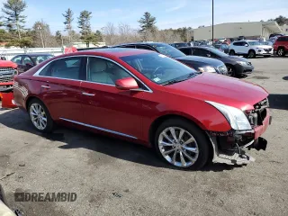 2014 Cadillac XTS Luxury with VIN 2G61N5S37E9198411, listed as a Copart auction lot 47085595 with 75,901 mi miles and Salvage title. Bid and sale history available at DreamBid. Image 4.