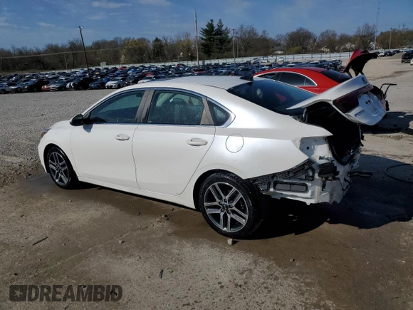 2021 Kia Forte EX with VIN 3KPF54AD0ME374996, listed as a Copart auction lot 49635155 with 102,447 mi miles and Salvage Title. Bid and sale history available at DreamBid. Image 2.