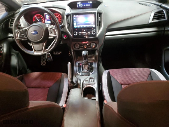 2022 Subaru Impreza Sport with VIN 4S3GTAM69N3721658, listed as a Copart auction lot 87012334 with 129,620 mi miles and Salvage Title. Bid and sale history available at carsss.com. Image 8.