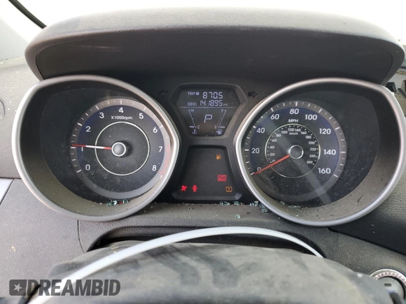 2011 Hyundai Elantra Limited z VIN KMHDH4AE1BU106475, wystawiony jako Copart lot #50752615 z przebiegiem 141 895 mil mil oraz Szkoda całkowita • Salvage title. Historia ofert i sprzedaży dostępna na DreamBid. Obrazek 9.