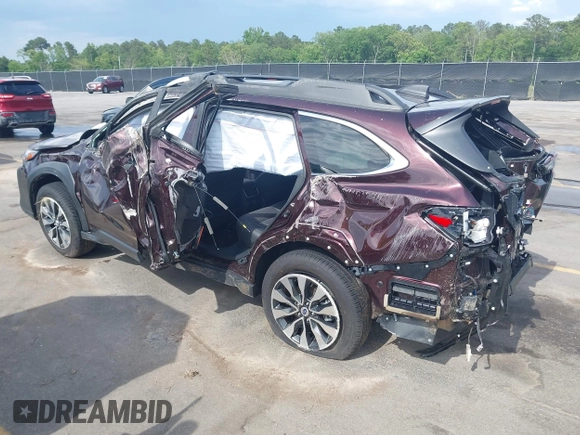 2024 Subaru Outback Limited with VIN 4S4BTANC7R3283366, listed as a IAAI auction lot 42180210 with 5,721 mi miles and . Bid and sale history available at DreamBid. Image 3.
