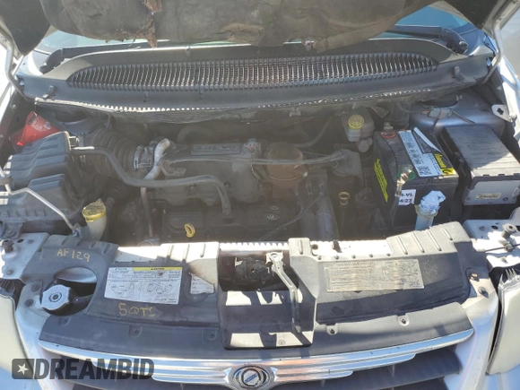 2007 Chrysler Town & Country LWB Touring with VIN 2A4GP54L77R151293, listed as a Copart auction lot 81691134 with 193,396 mi miles and Salvage Title. Bid and sale history available at carsss.com. Image 12.