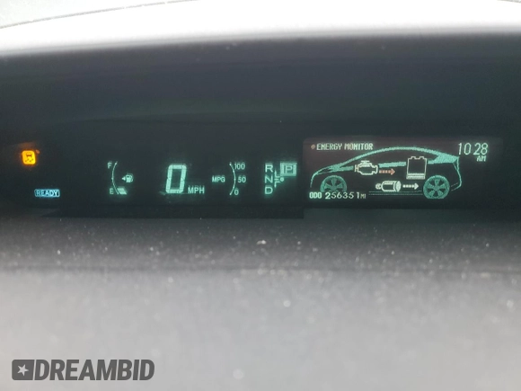 2010 Toyota Prius II with VIN JTDKN3DU3A5198733, listed as a Copart auction lot 53123765 with 256,351 mi miles and Salvage Title. Bid and sale history available at carsss.com. Image 9.