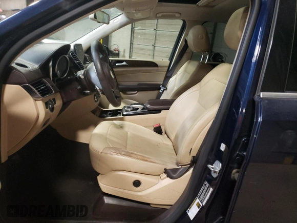 2017 Mercedes-Benz GLS 450 with VIN 4JGDF6EE3HA971843, listed as a Copart auction lot 71061374 with 96,225 mi miles and Salvage Title. Bid and sale history available at DreamBid. Image 7.