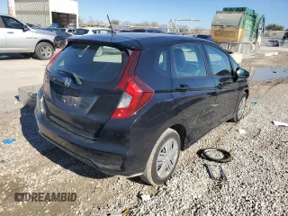 2019 Honda Fit LX with VIN 3HGGK5G43KM706735, listed as a Copart auction lot 79796484 with 130,007 mi miles and Salvage Title. Bid and sale history available at DreamBid. Image 3.