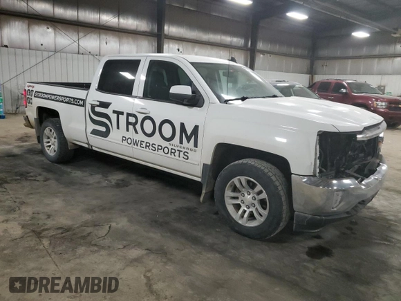 2017 Chevrolet Silverado 1500 LT with VIN 3GCUKREC9HG219372, listed as a Copart auction lot 47404025 with 182,085 mi miles and Salvage Title. Bid and sale history available at DreamBid. Image 4.