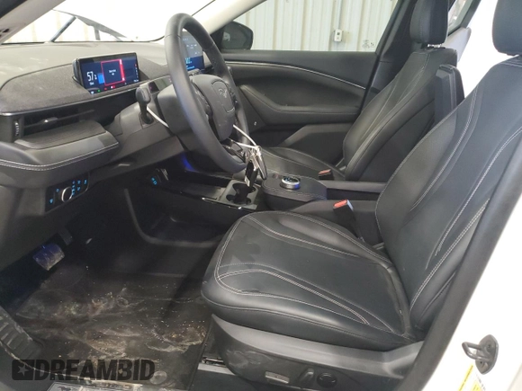 2023 Ford Mustang Mach-E Premium with VIN 3FMTK3SU7PMB04044, listed as a Copart auction lot 57593025 with 7,192 mi miles and Salvage title. Bid and sale history available at DreamBid. Image 7.