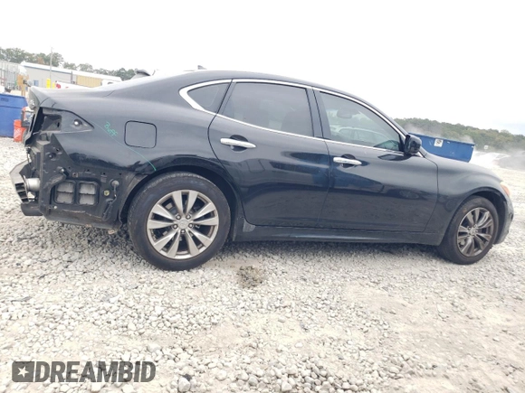 2012 Infiniti M37 with VIN JN1BY1AR7CM390910, listed as a Copart auction lot 78622824 with 153,570 mi miles and Salvage Title. Bid and sale history available at carsss.com. Image 3.