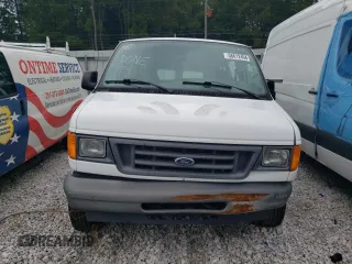 2007 Ford Econoline Passenger XL with VIN 1FMNE11L47DA02354, listed as a Copart auction lot 58612494 with 83,638 mi miles and Salvage Title. Bid and sale history available at DreamBid. Image 5.