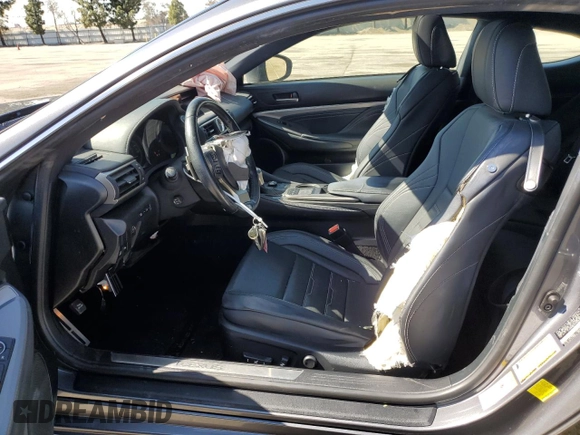 2017 Lexus RC 200t z VIN JTHHA5BCXH5005482, wystawiony jako Copart lot #47223135 z przebiegiem 85 763 mil mil oraz Szkoda całkowita • Salvage title. Historia ofert i sprzedaży dostępna na DreamBid. Obrazek 7.